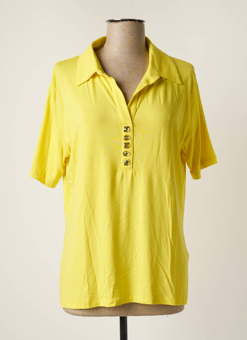 Polo galben ELENA MIRO femeie