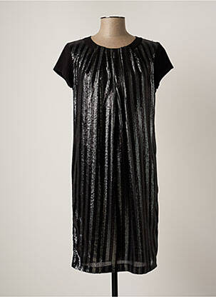 Rochie midi negru TRUSSARDI JEANS femeie