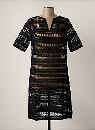 Rochie midi negru TRUSSARDI JEANS femeie