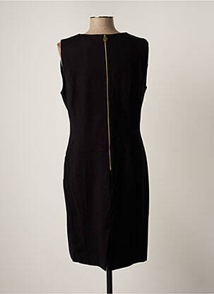 Rochie midi fără mâneci fără mâneci negru TRUSSARDI JEANS femeie