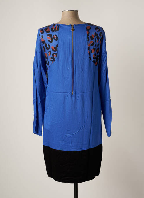 Rochie midi albastru TRUSSARDI JEANS femeie