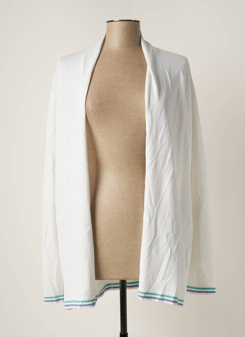 Vestă cu mâneci lungi alb ELENA MIRO femeie