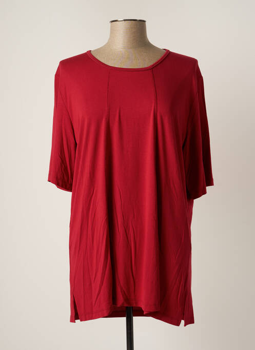Tunică mâneci scurte roșu ELENA MIRO femeie