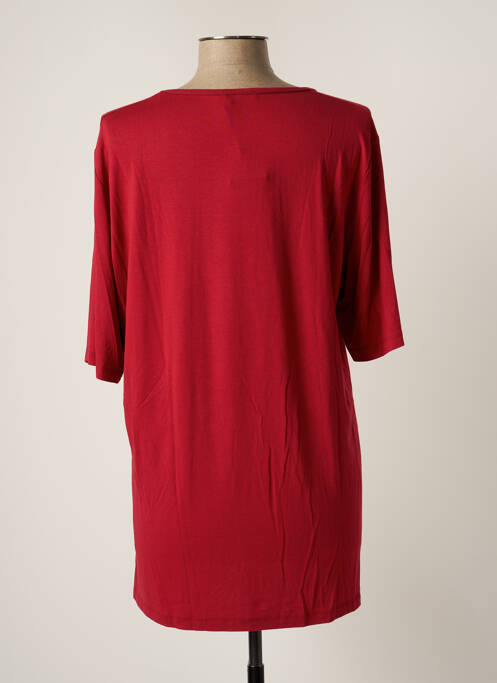 Tunică mâneci scurte roșu ELENA MIRO femeie
