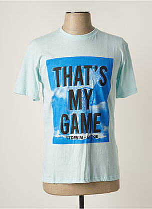 Tricou albastru TOM TAILOR bărbat