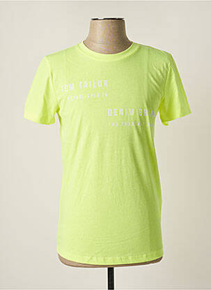 Tricou galben TOM TAILOR bărbat