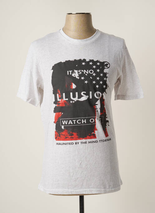 Tricou gri TOM TAILOR bărbat