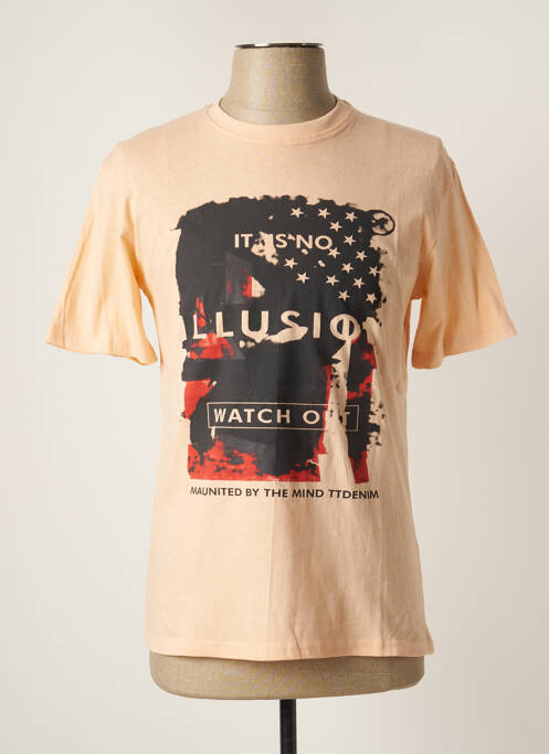 Tricou portocaliu TOM TAILOR bărbat