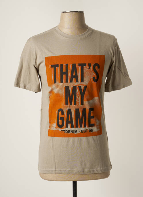 Tricou gri TOM TAILOR bărbat