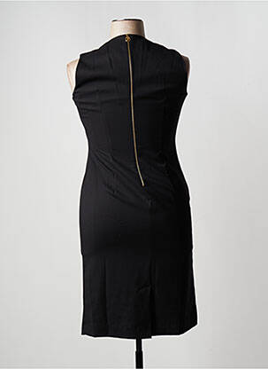 Rochie midi fără mâneci fără mâneci negru TRUSSARDI JEANS femeie