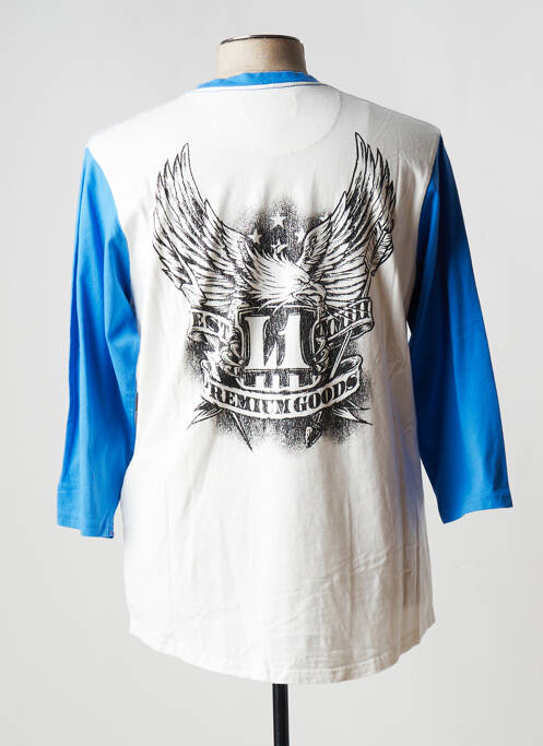 Tricou alb L1 PREMIUM GOODS bărbat