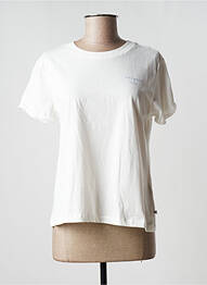 Tricou imprimeu fantezie mâneci scurte alb ROXY femme