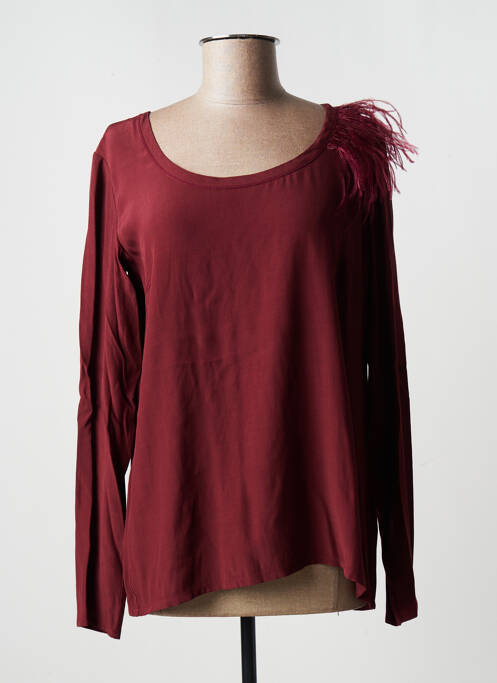 Top violet TRUSSARDI JEANS femeie