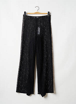 Pantalon larg negru ANNE FONTAINE femeie