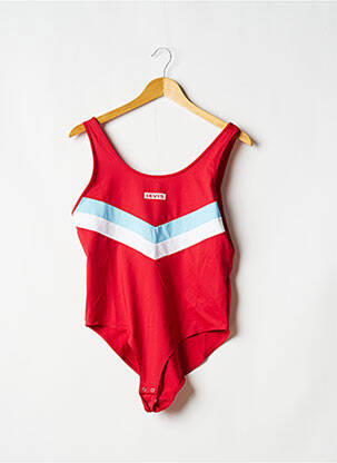 Body serigrafie fără mâneci roșu LEVI'S femeie