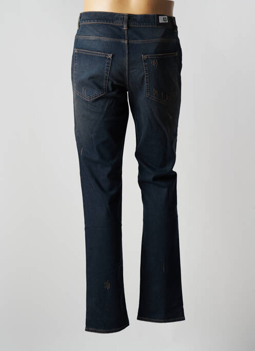 Blugi cu croială dreaptă albastru TRUSSARDI JEANS bărbat