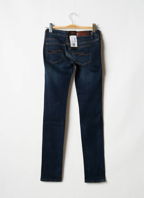 Blugi skinny albastru TRUSSARDI JEANS femeie