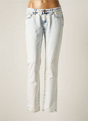 Blugi cu croială slim albastru TRUSSARDI JEANS femeie