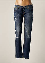 Blugi cu croială slim subțire talie joasă albastru TRUSSARDI JEANS femeie