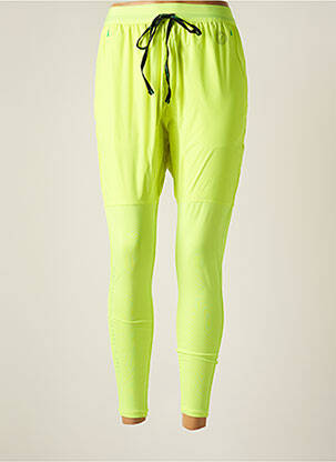 Trening fluorescent talie înaltă galben SWEET PANTS femeie