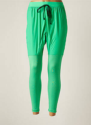 Trening fluorescent talie înaltă verde SWEET PANTS femeie