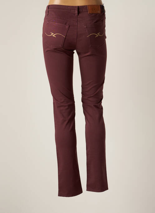 Pantalon slim roșu TRUSSARDI JEANS femeie