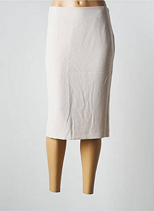 Fustă midi bej ELENA MIRO femeie