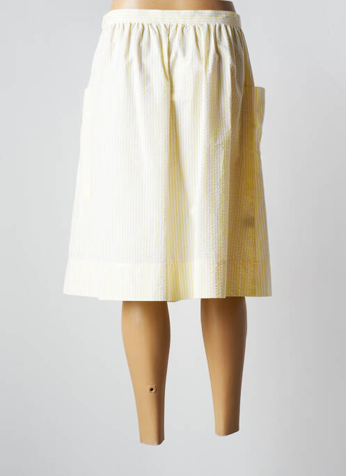 Fustă midi galben COMPTOIR DES COTONNIERS femeie