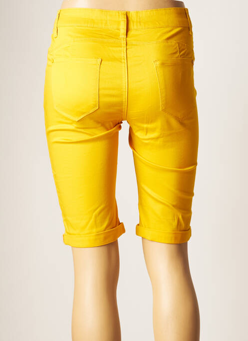 Pantalon de ciclism galben KY CREATION femeie