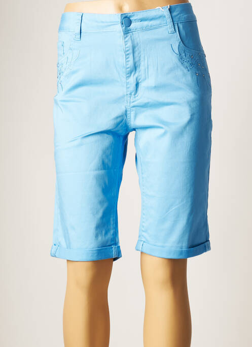 Pantalon de ciclism albastru KY CREATION femeie