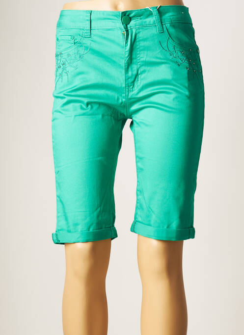 Pantalon de ciclism verde KY CREATION femeie