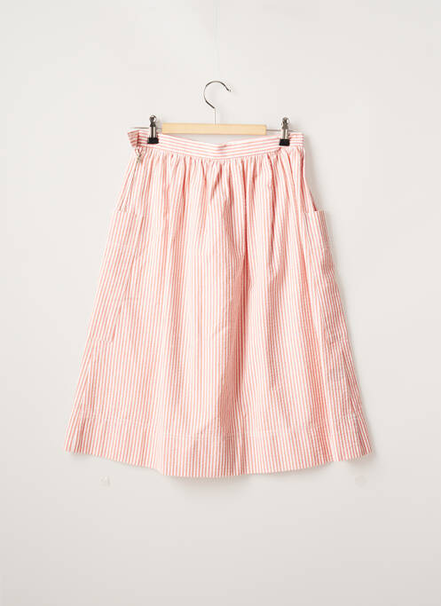 Fustă midi roz COMPTOIR DES COTONNIERS femeie