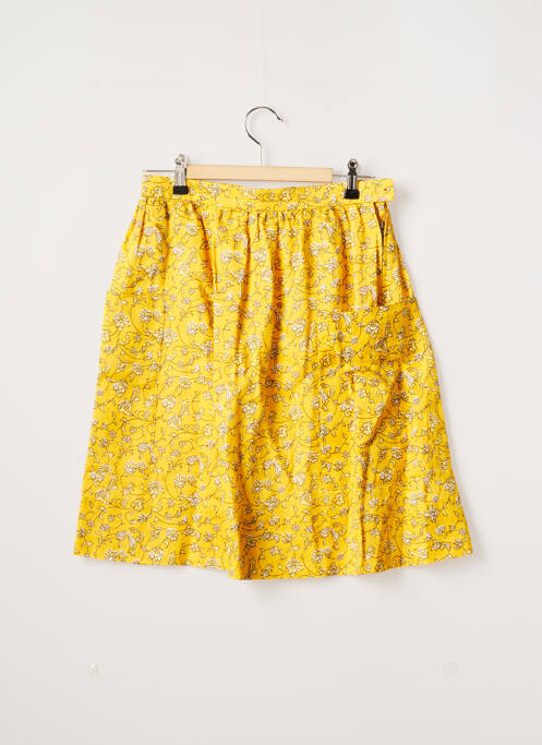Fustă midi galben COMPTOIR DES COTONNIERS femeie