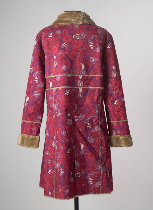 Palton lung roz LA FIANCEE DU MEKONG femeie