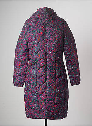 Geacă matlasată buzunare cu glugă violet LA FIANCEE DU MEKONG femme