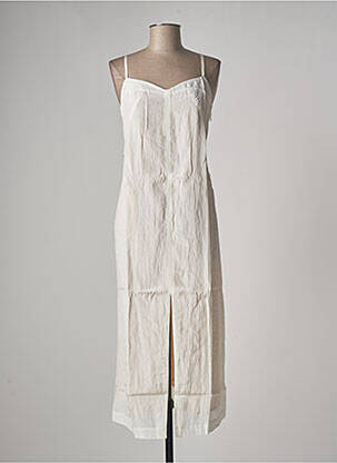 Rochie lungă bej ETAM femeie