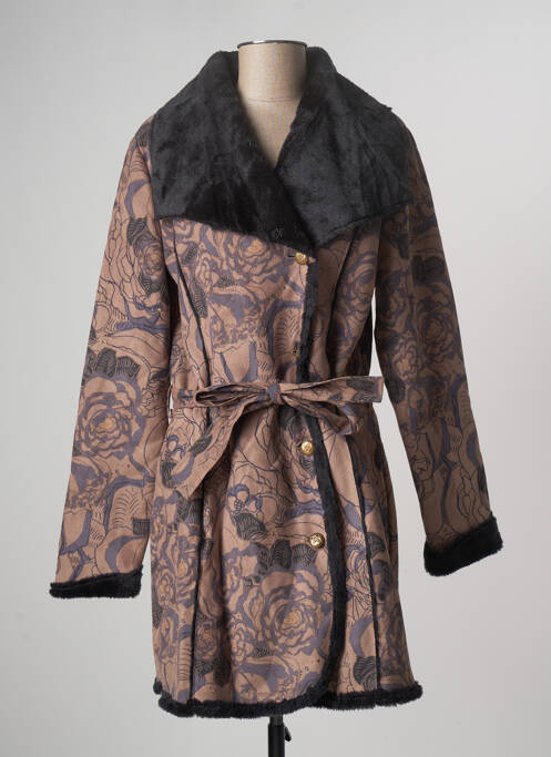 Palton lung maro LA FIANCEE DU MEKONG femeie