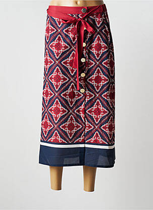 Fustă lungă roșu PAUSE CAFE femeie