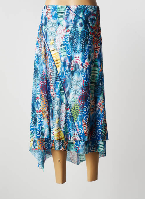 Fustă lungă albastru PAUSE CAFE femeie