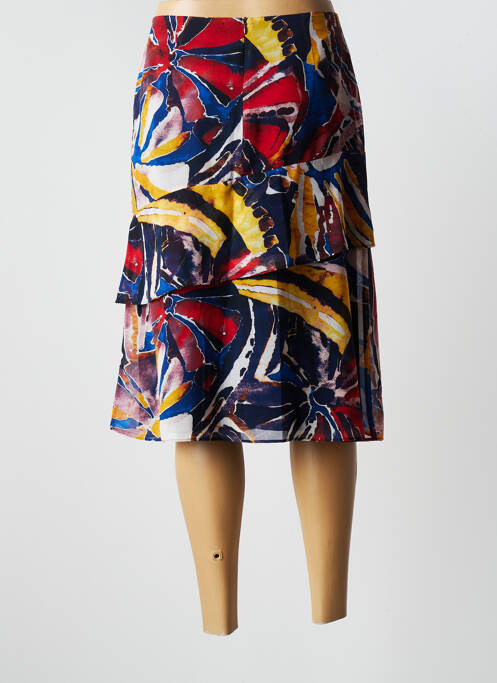 Fustă midi albastru PAUSE CAFE femeie