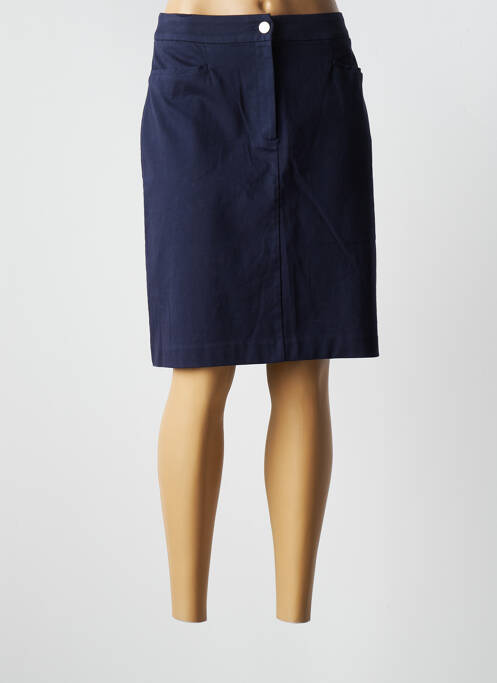 Fustă midi albastru PAUSE CAFE femeie