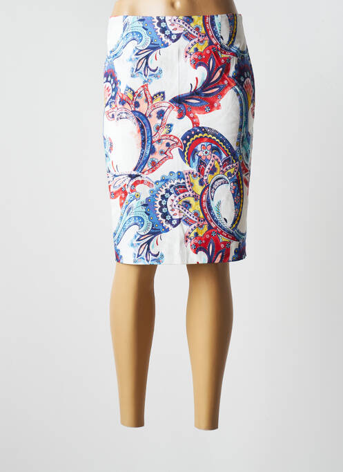 Fustă midi albastru PAUSE CAFE femeie