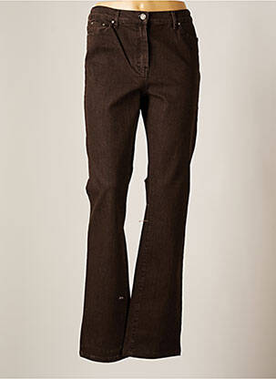 Pantalon larg maro KARTING femeie