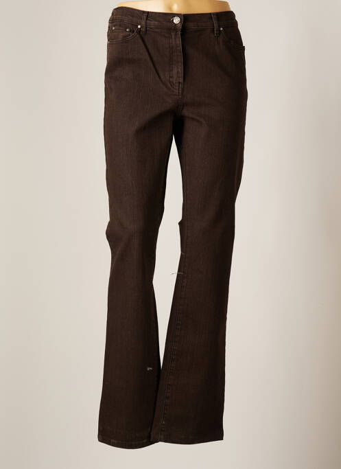 Pantalon larg maro KARTING femeie