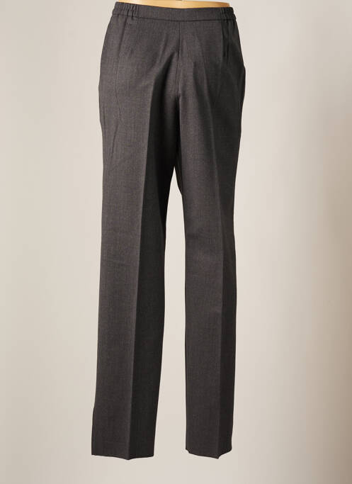 Pantalon drept elasticitate talie înaltă negru KARTING femme