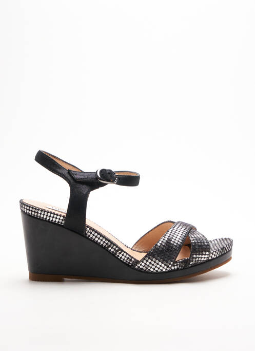 Sandale/Pantofi decupați negru FUGITIVE BY FRANCESCO ROSSI femeie