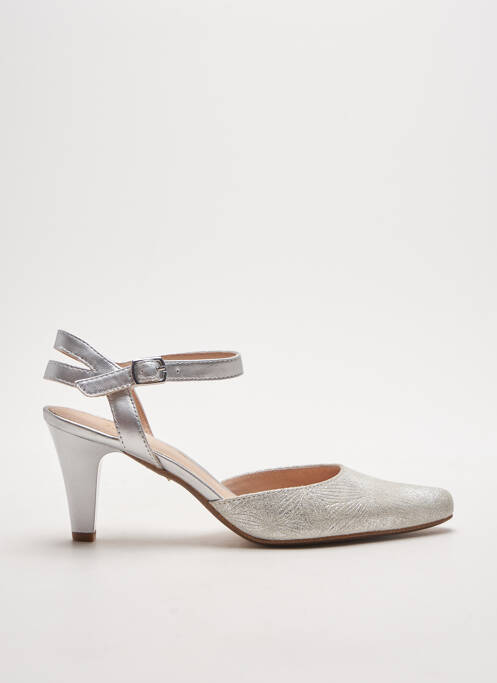 Sandale/Pantofi decupați gri SWEET femeie