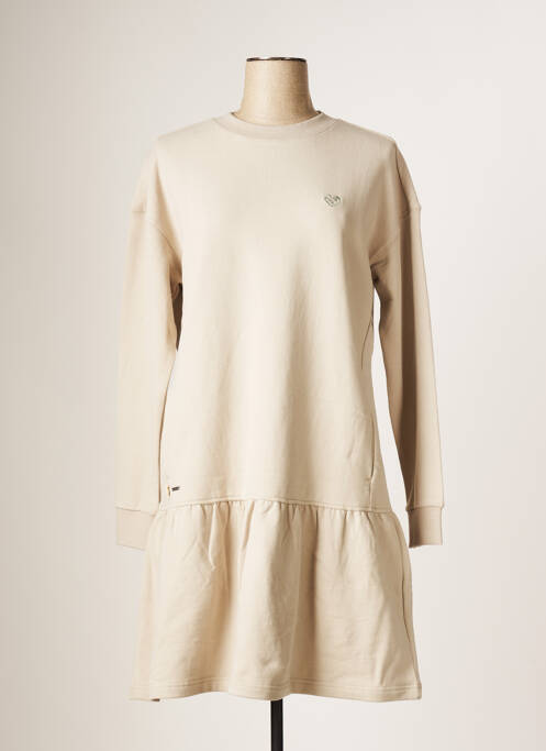 Rochie midi bej RAGWEAR femeie