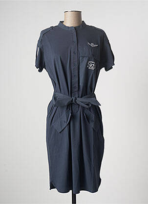 Rochie midi albastru AERONAUTICA femeie