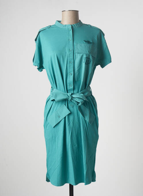 Rochie midi albastru AERONAUTICA femeie